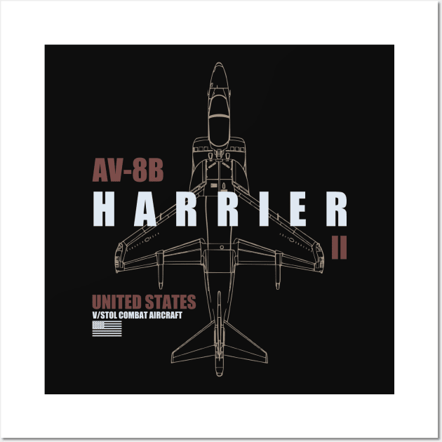 AV-8B Harrier II Wall Art by TCP